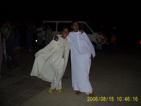 moi isam avec mon frere